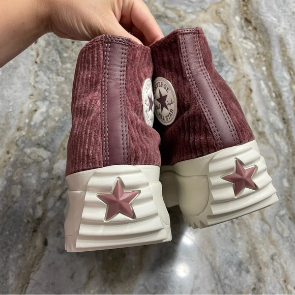 Converse Run Star Hike Women's Platform Sneaker Boot Corduroy M10 W11.5 - Picture 9 of 12